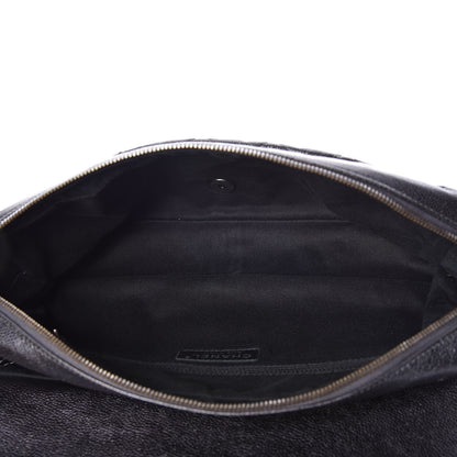 Chanel Iridescent Caviar Quilted Large Chic Flap Grey 5 of 11