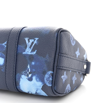 Louis Vuitton Monogram Ink Watercolor Keepall XS Blue 9 of 9