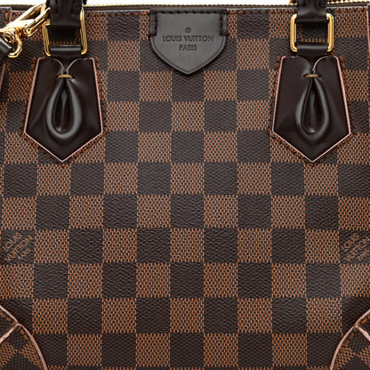 Louis Vuitton Damier Ebene Caissa Tote PM Rose Ballerine 9 of 12