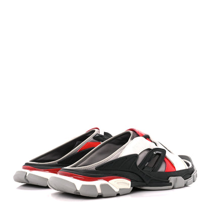 Balenciaga Rubber Mens Track Slide Sandals 42 Red 4 of 8