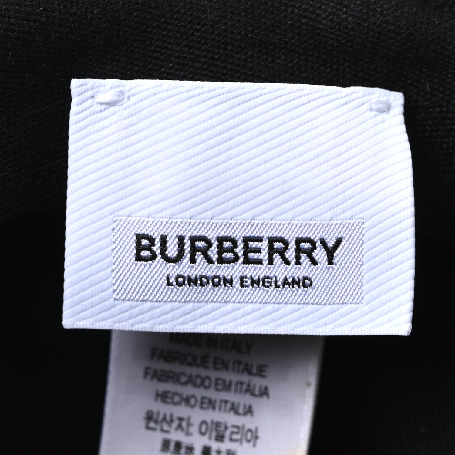 Burberry Cotton Vintage Check Monogram Baseball Hat Archive Beige 6 of 7