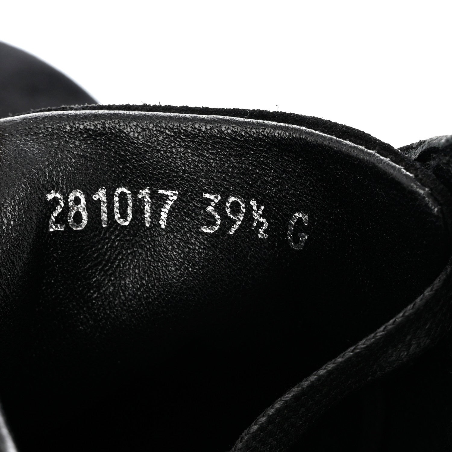 Gucci Softy Tek Suede Womens Low Top Sneakers 39.5 Black 6 of 7
