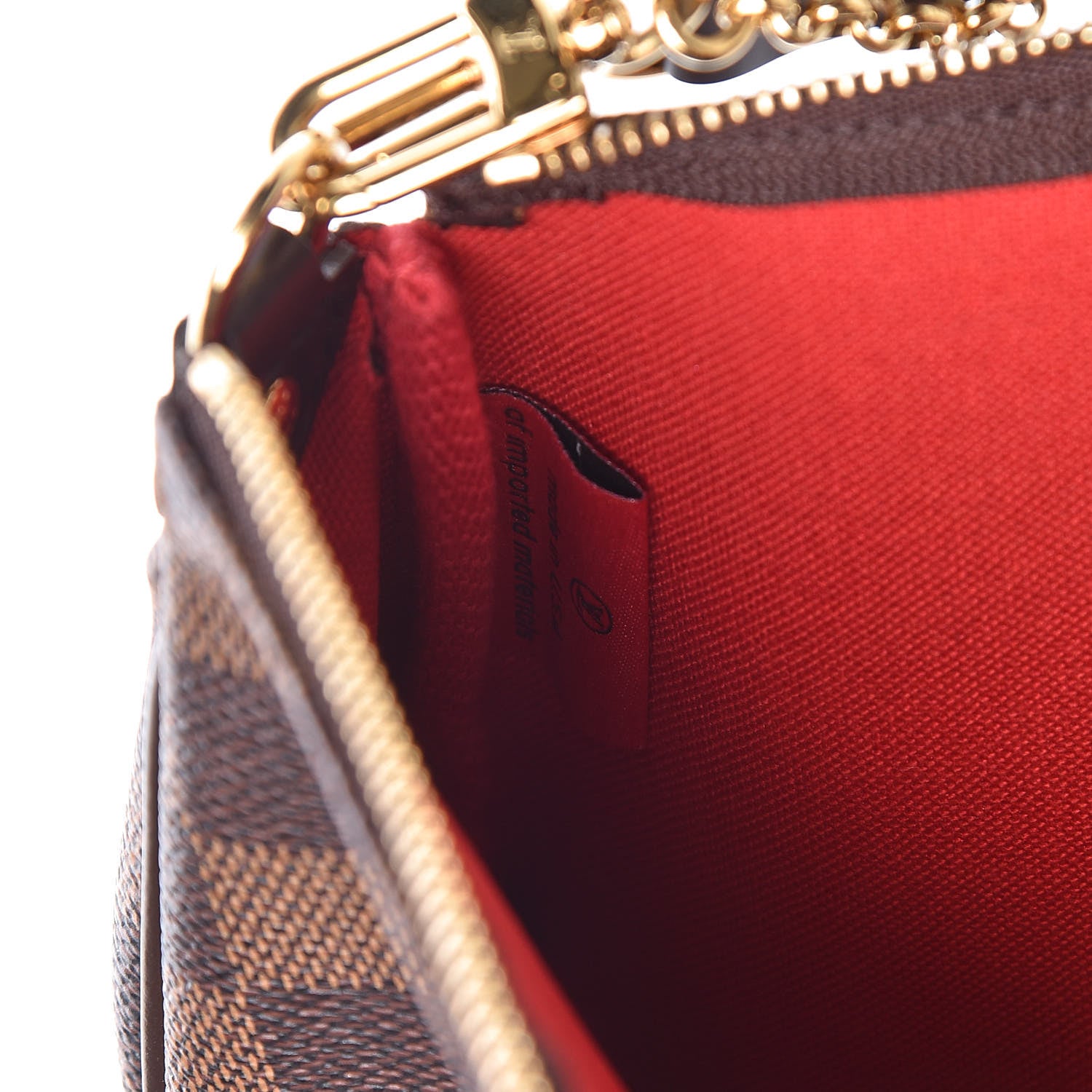 Louis Vuitton Damier Ebene Eva Clutch 8 of 11