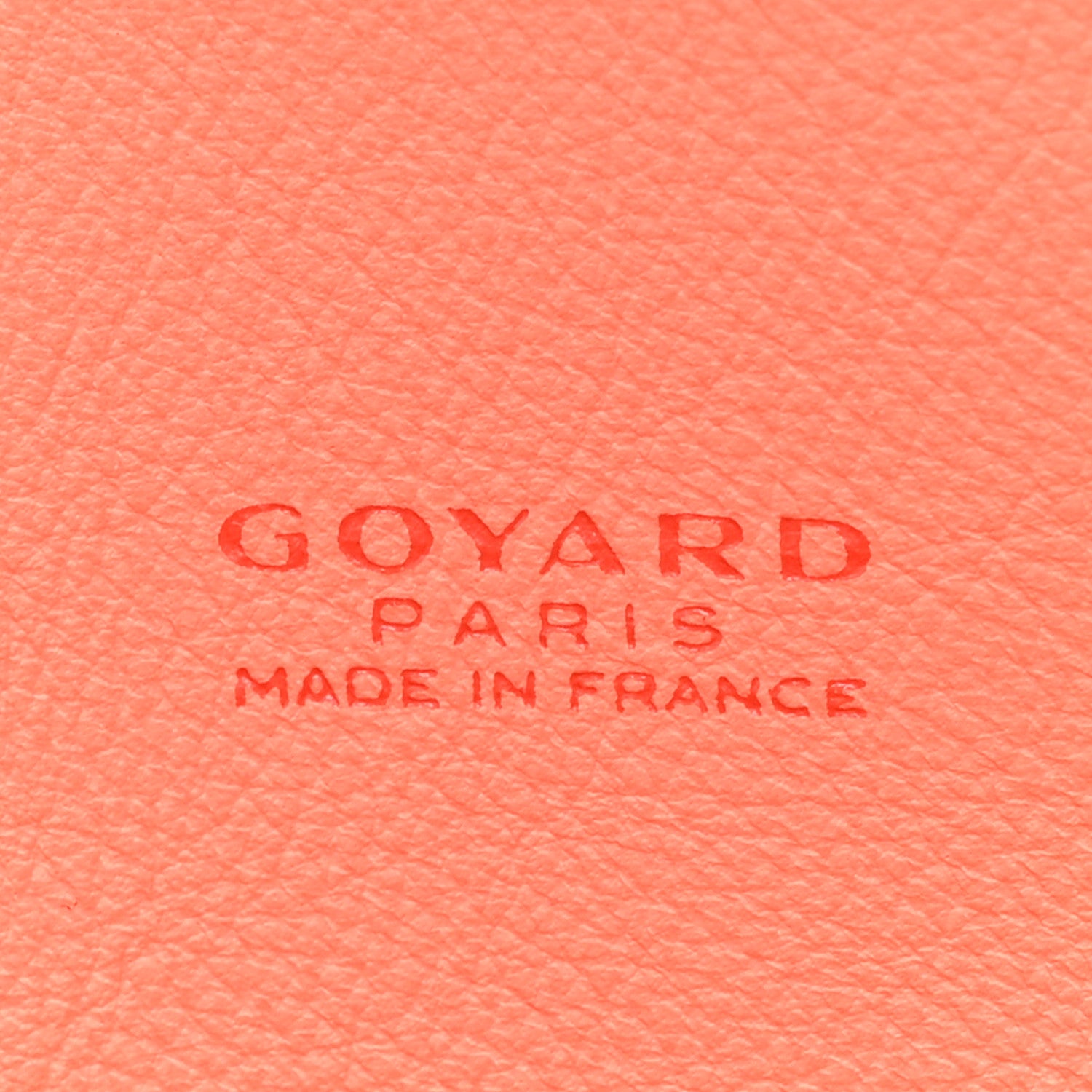 Goyard Goyardine Embroidered Seahorse Reversible Anjou PM Coral 9 of 11