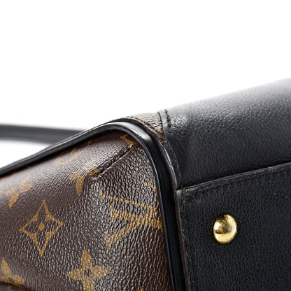 Louis Vuitton Calfskin Monogram Kimono Tote Black 11 of 25