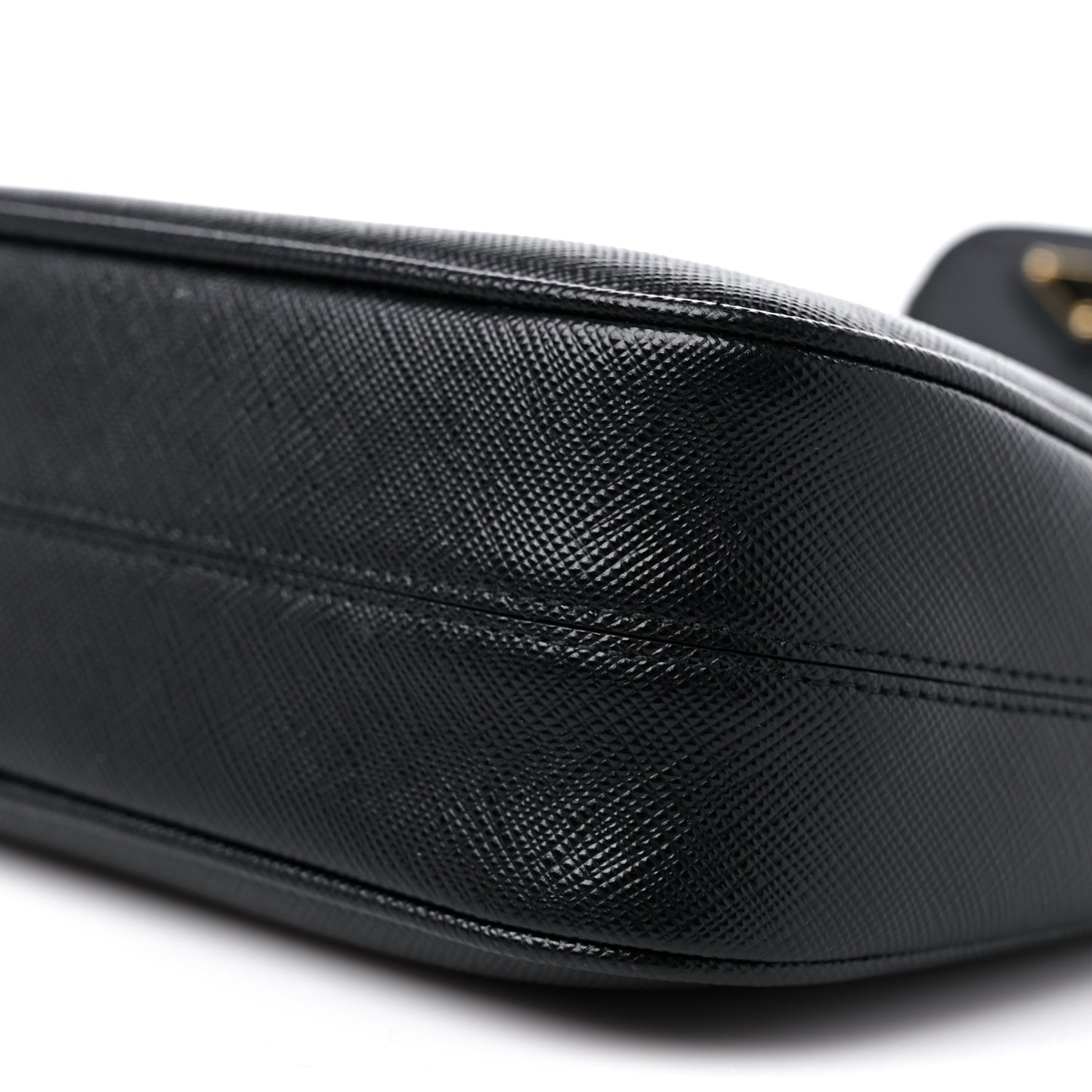Saffiano Lux Re-Edition 2005 Shoulder Bag Black