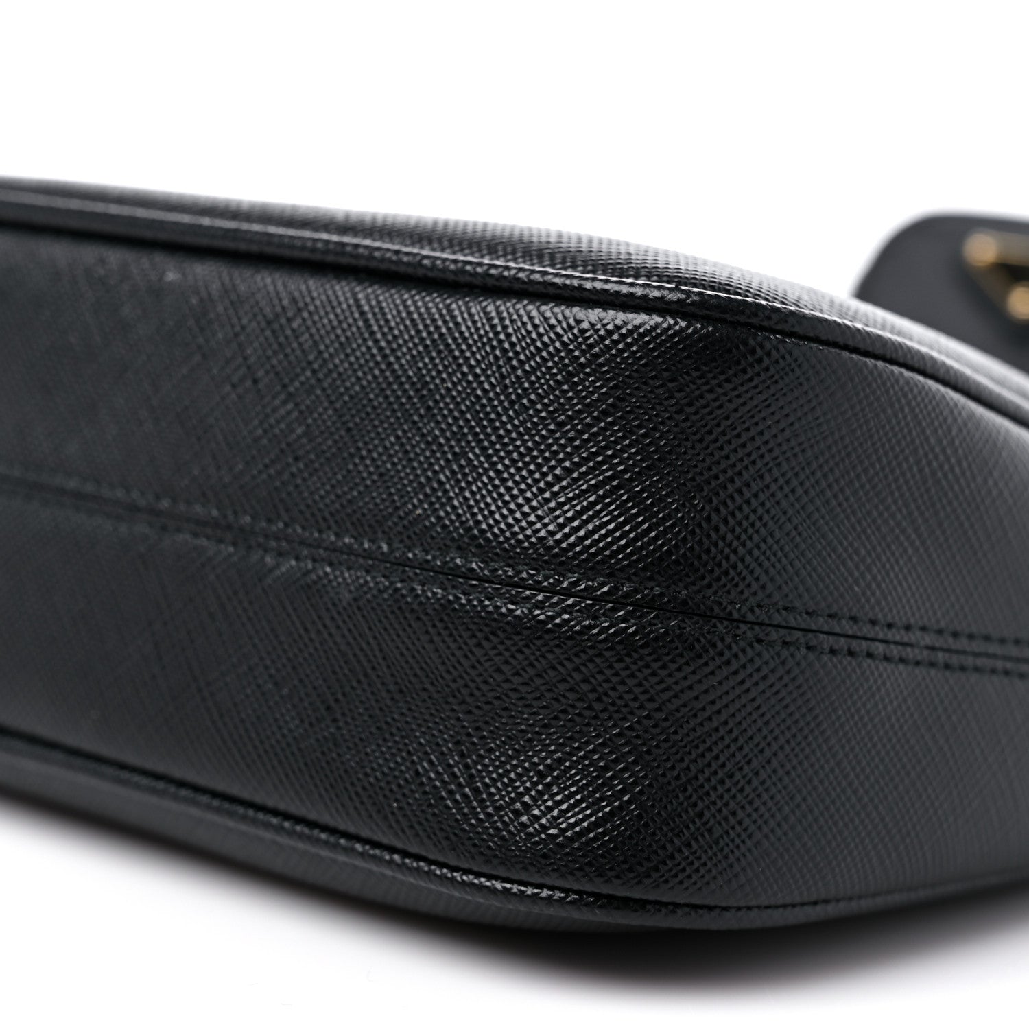 Prada Saffiano Lux Re-Edition 2005 Shoulder Bag Black 8 of 11