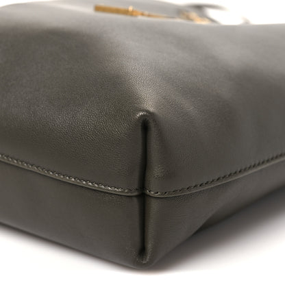 Saint Laurent Lambskin Pochon Shoulder Bag Light Musk 10 of 10