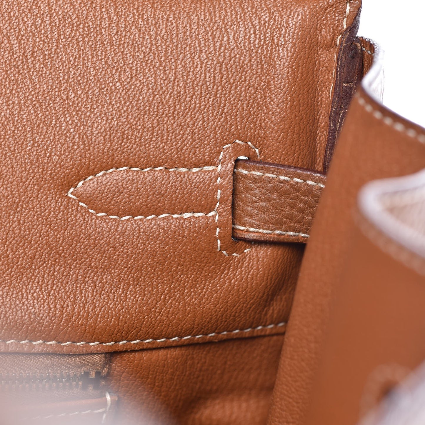 Taurillon Clemence Birkin 35 Gold