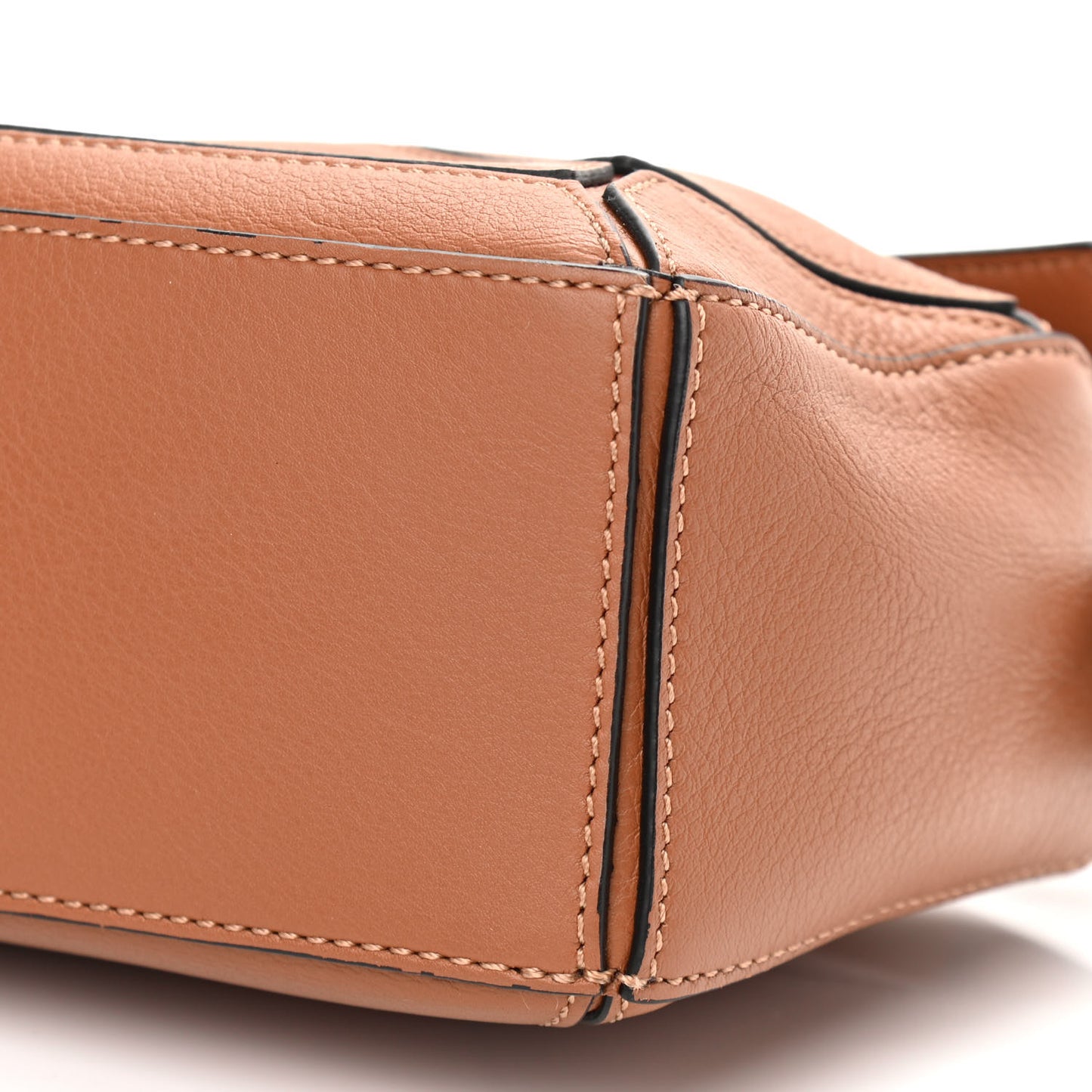 Calfskin Mini Puzzle Bag Tan