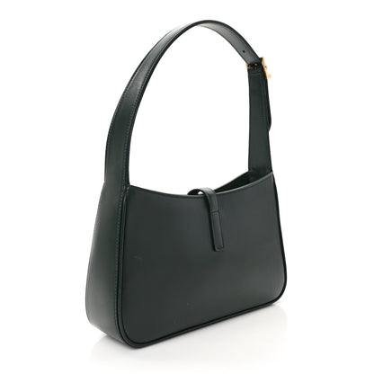 Saint Laurent Smooth Calfskin Le 5 A 7 Hobo Green 3 of 10