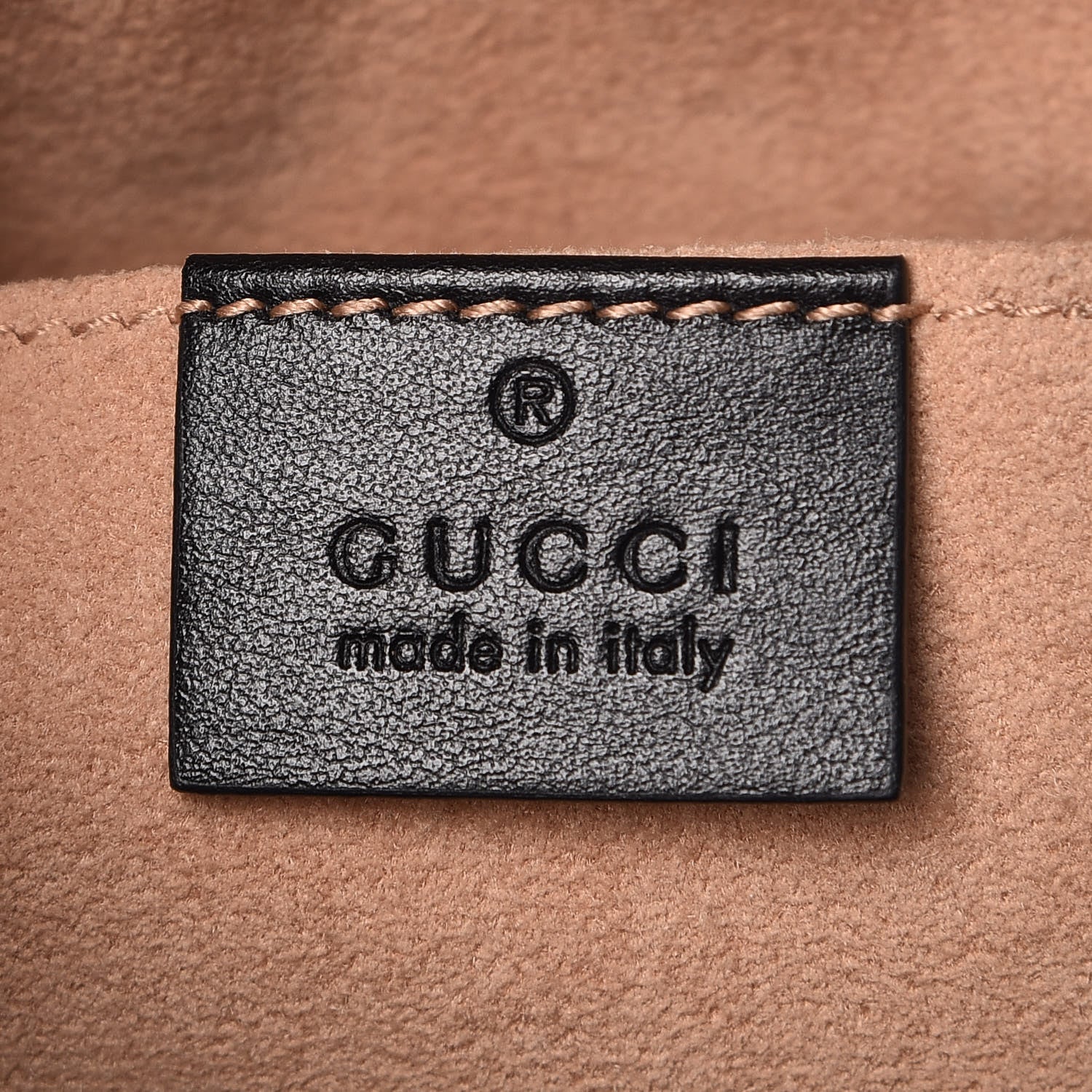 Gucci Calfskin Matelasse GG Marmont Backpack Black 6 of 9