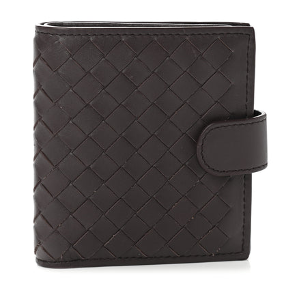 Bottega Veneta Nappa Intrecciato Mini Wallet Ebano 1 of 8