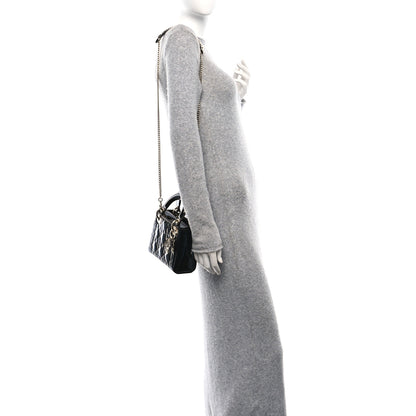 Christian Dior Patent Cannage Mini Lady Dior Black 2 of 11