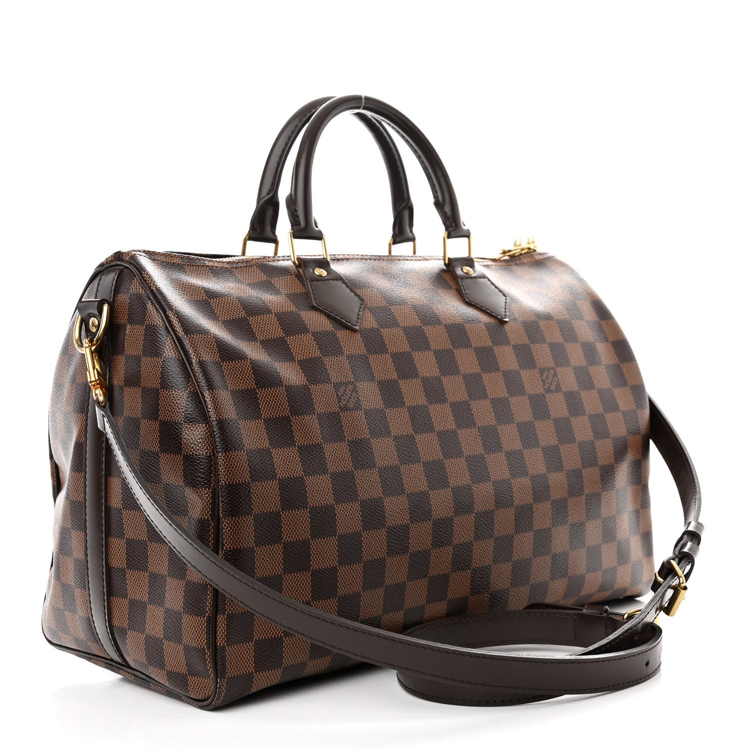 Louis Vuitton Damier Ebene Speedy Bandouliere 35 3 of 11