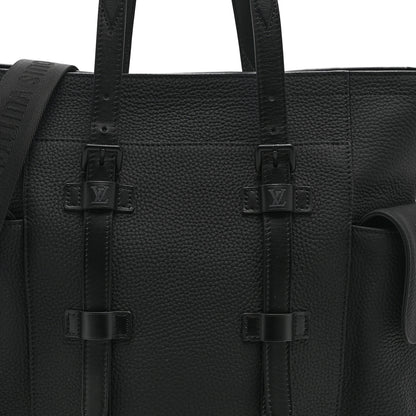 Louis Vuitton Taurillon Christopher Tote Black 7 of 9