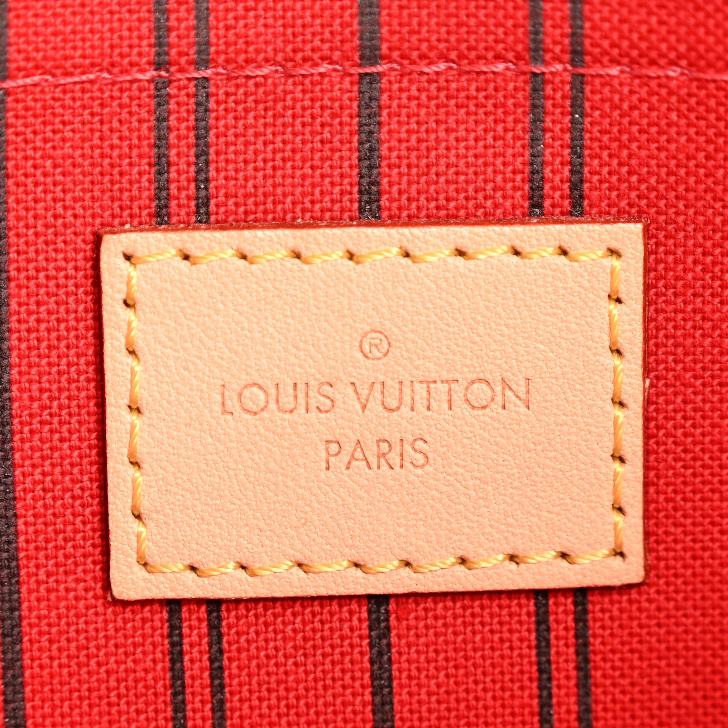 Monogram Neverfull MM GM Pochette Cherry