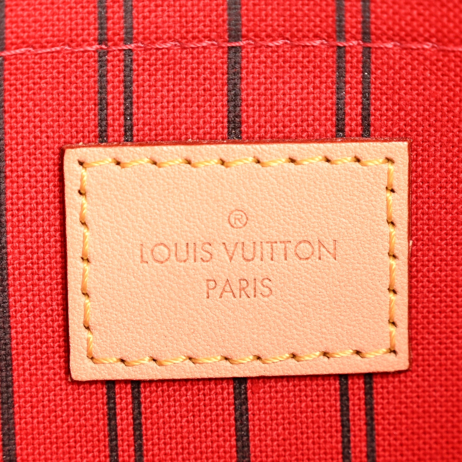 Louis Vuitton Monogram Neverfull MM GM Pochette Cherry 6 of 7