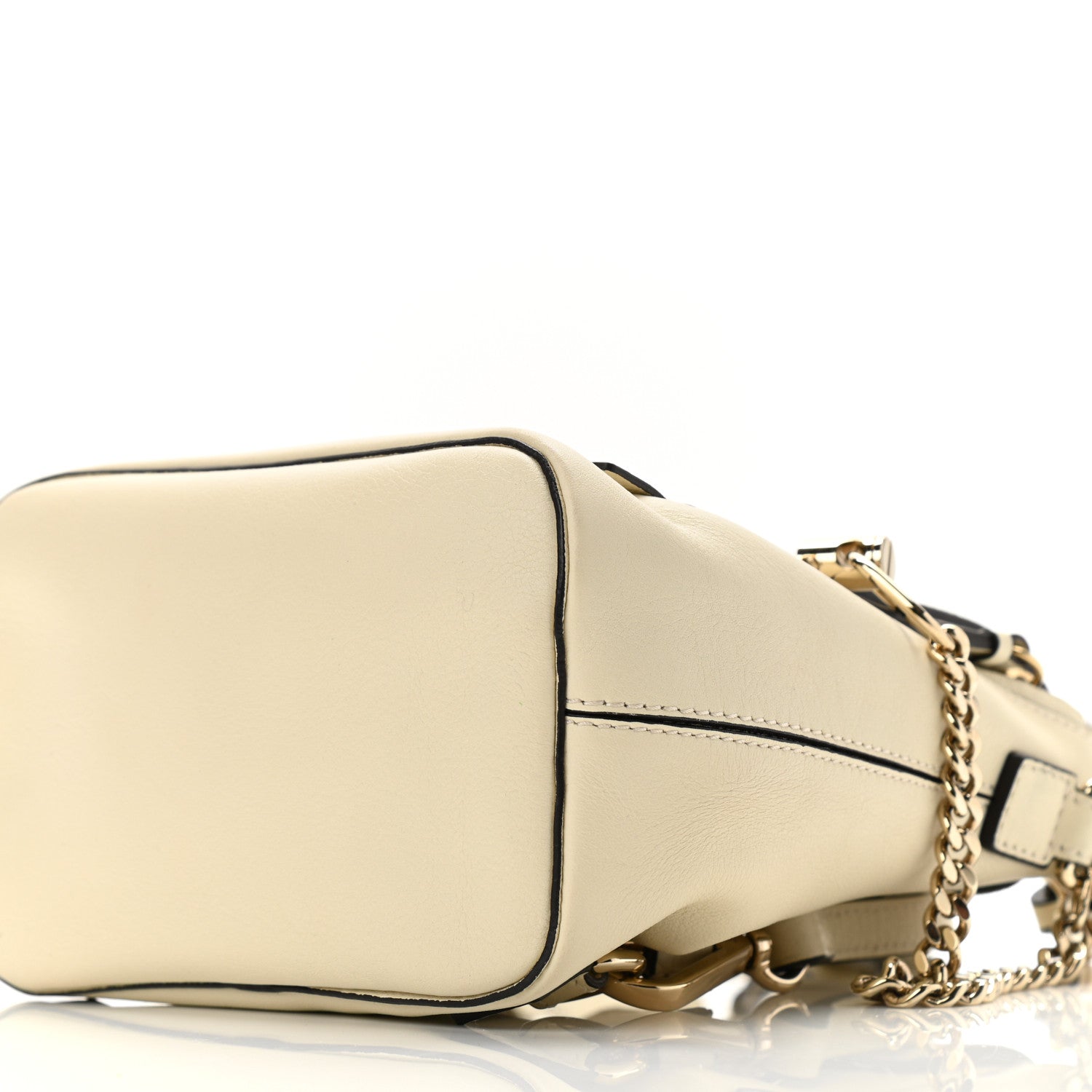 Chloe Suede Calfskin Mini Faye Backpack Off White 10 of 10