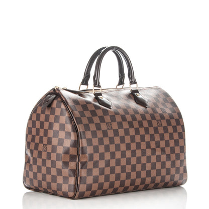 Louis Vuitton Damier Ebene Speedy 35 3 of 7