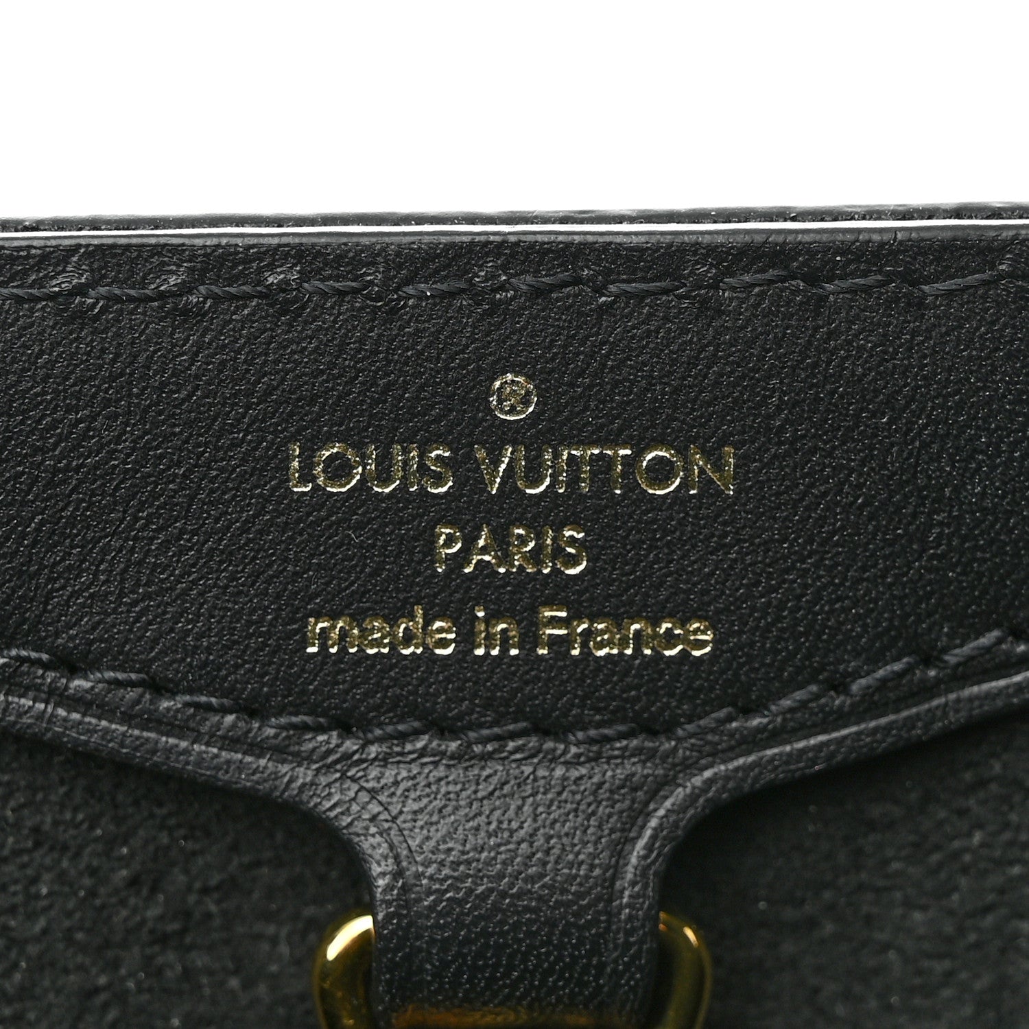 Louis Vuitton Damier Ebene Belmont MM Black 6 of 10