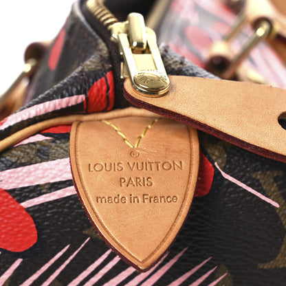 Louis Vuitton Monogram Jungle Dots Speedy 30 Sugar Pink Poppy 6 of 15