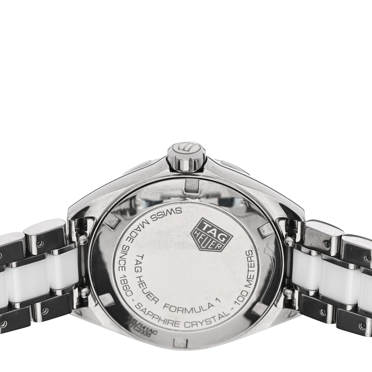 Tag Heuer Stainless Steel Ceramic 32mm Formula 1 Lady Quartz Watch White WBJ141AC 4 of 5