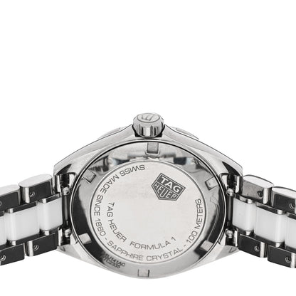 Tag Heuer Stainless Steel Ceramic 32mm Formula 1 Lady Quartz Watch White WBJ141AC 4 of 5