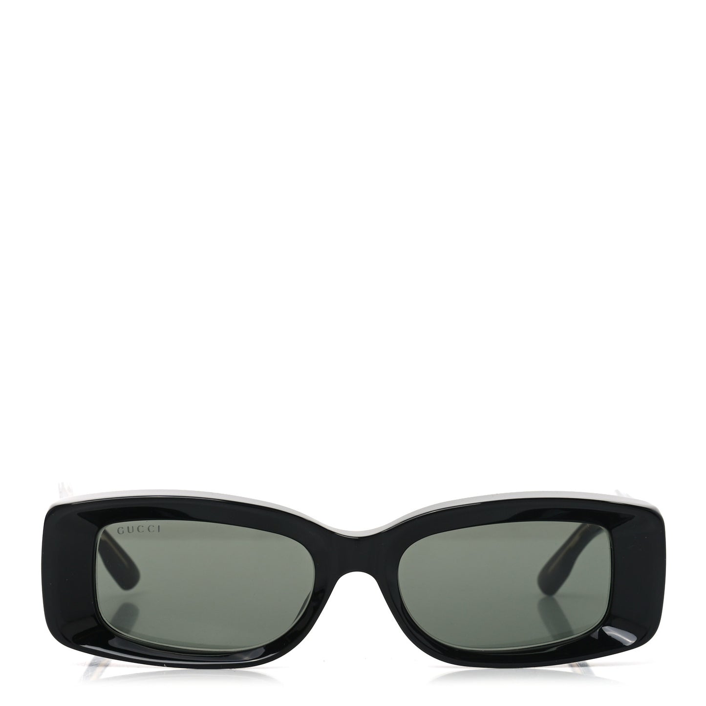 Acetate Rectangle Frame Sunglasses GG1528S Black