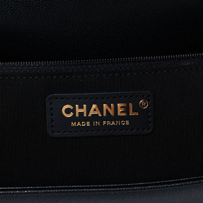 Chanel Caviar Quilted New Medium Boy Flap Black 6 of 10
