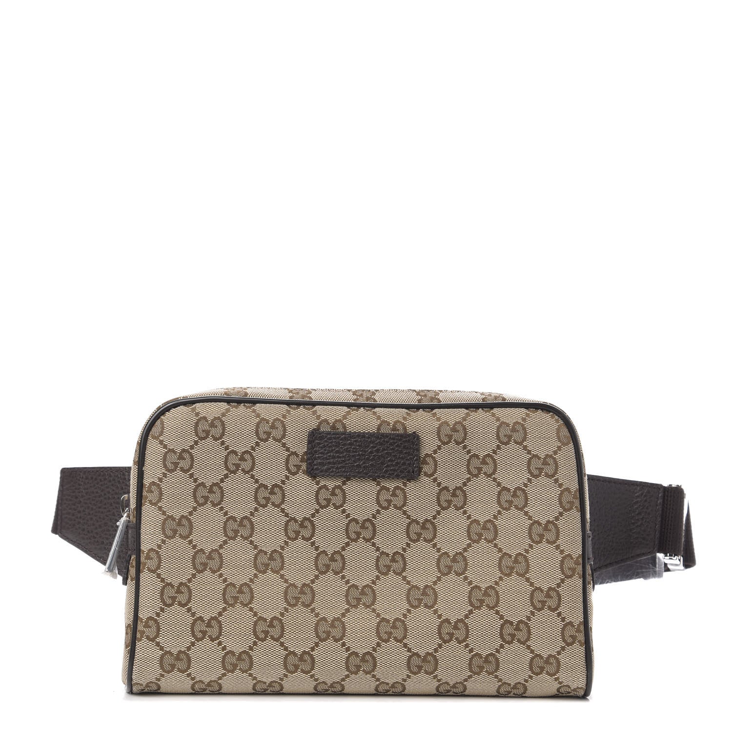 Gucci Monogram Belt Bag Dark Brown 2 of 19