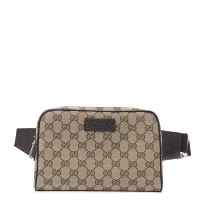 Gucci Monogram Belt Bag Dark Brown 2 of 19