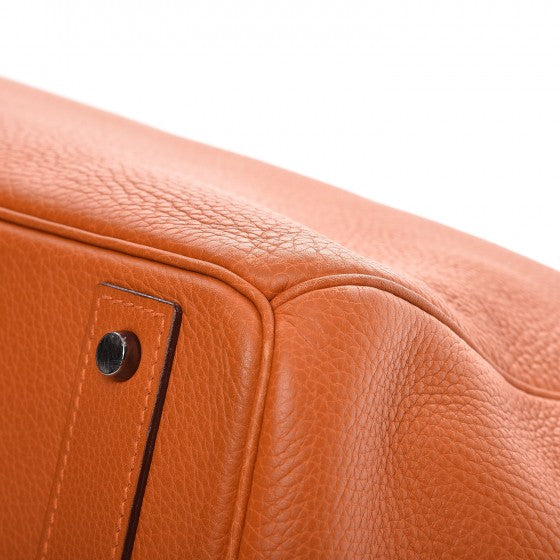 Hermes Togo HAC Travel Birkin 50 Orange 13 of 15