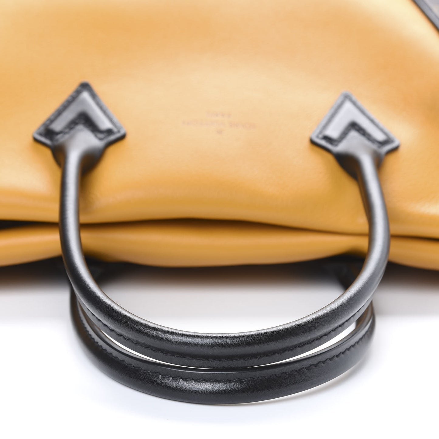 Monogram Cuir Orfevre Tote W PM Safran