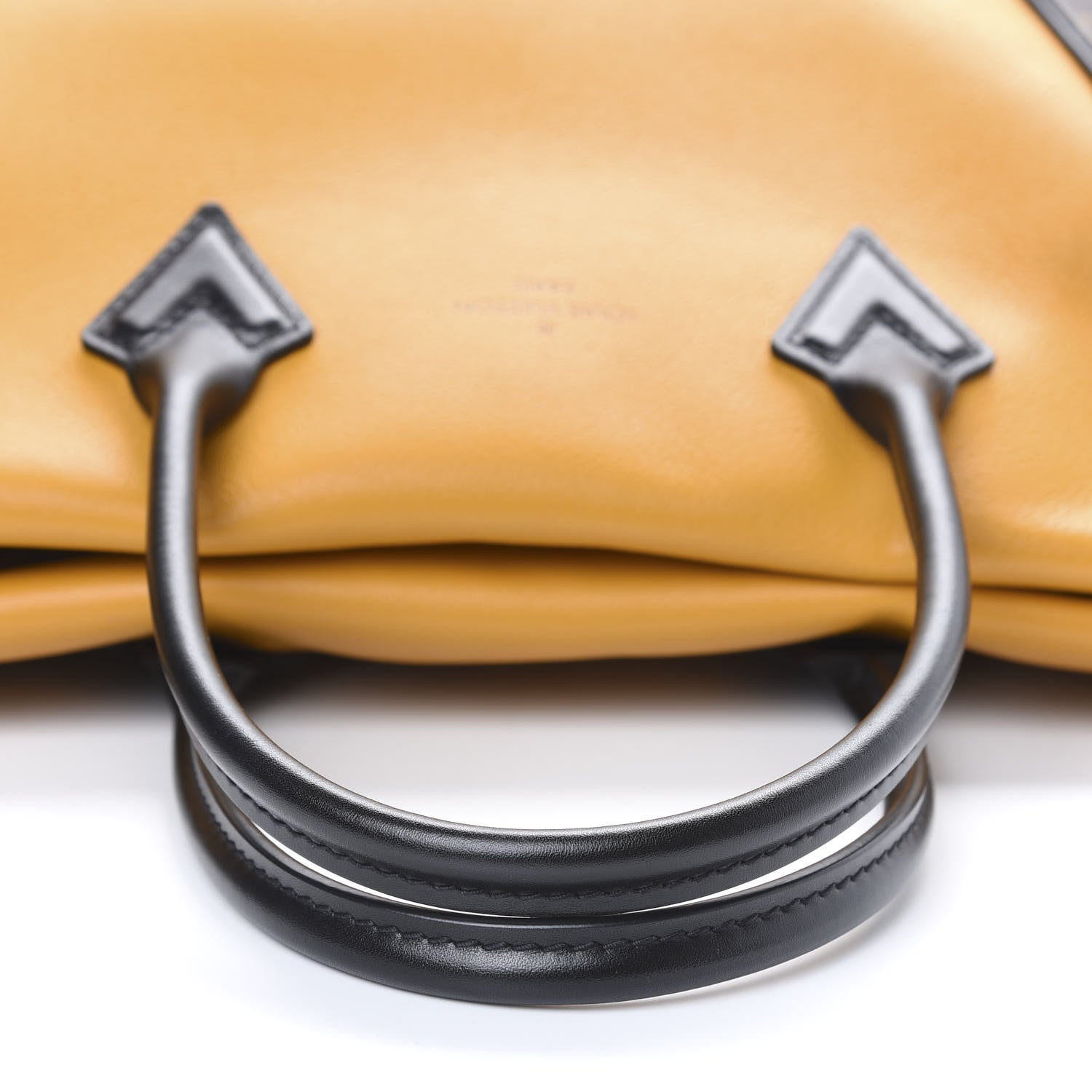 Louis Vuitton Monogram Cuir Orfevre Tote W PM Safran 9 of 10