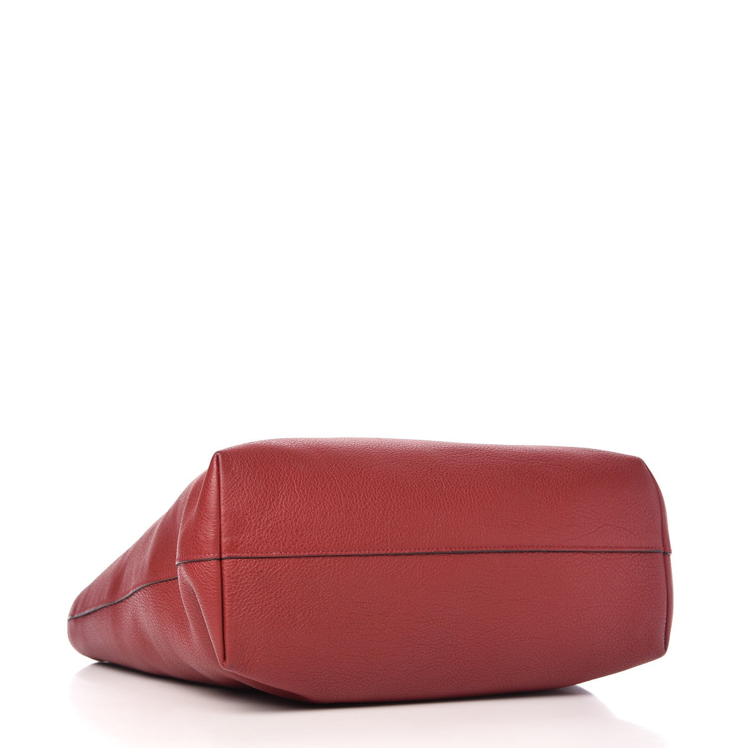 Prada Vitello Daino Tote Rosso 4 of 11