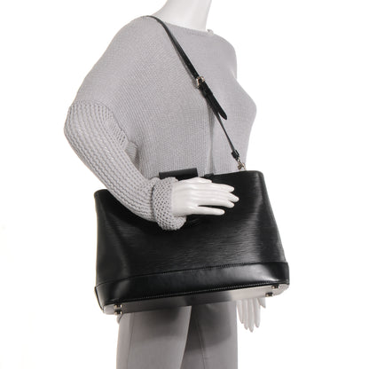 Louis Vuitton Epi Mirabeau GM Black 2 of 7