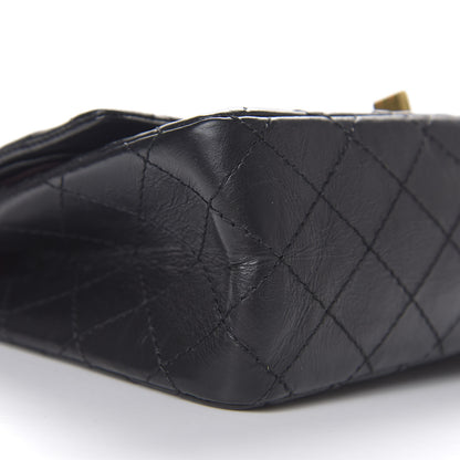 Chanel Aged Calfskin Quilted 2.55 Reissue 225 Flap Black 5 of 10