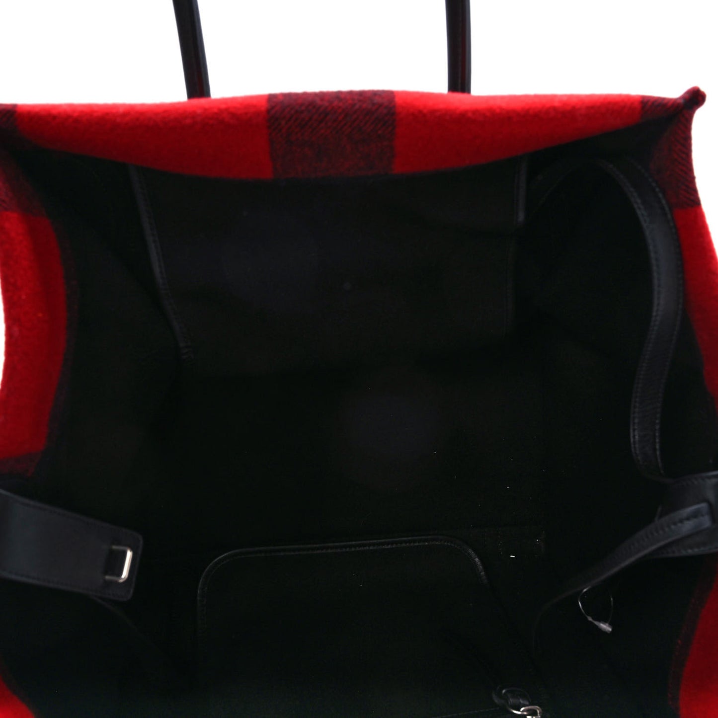 Wool Tartan Medium Phantom Luggage Red