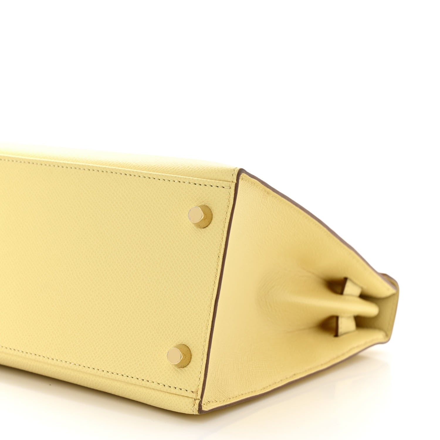 Hermes Epsom Kelly Sellier 28 Jaune Poussin 10 of 11