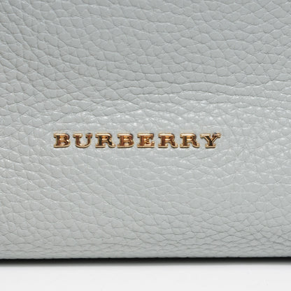 Burberry London Grainy Calfskin Medium Baynard Tote Sky Blue 6 of 10