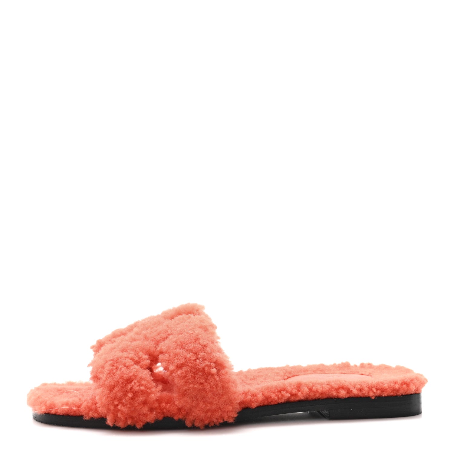 Hermes Woolskin Oran Sandals 36.5 Orange 1765906 – FASHIONPHILE