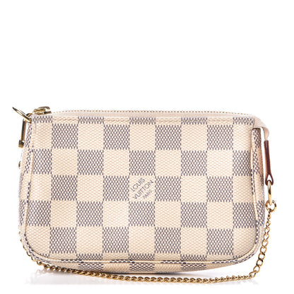 Louis Vuitton Damier Azur Mini Pochette Accessories 1 of 7