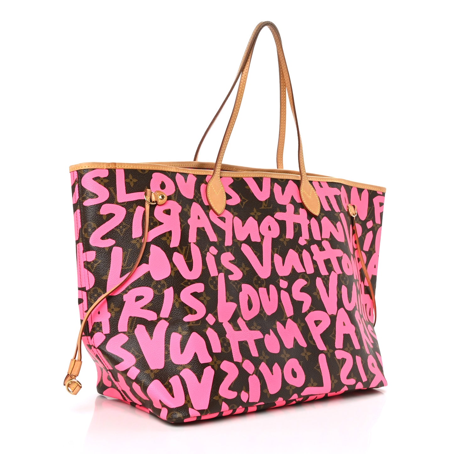 Monogram Graffiti Neverfull GM Fuchsia