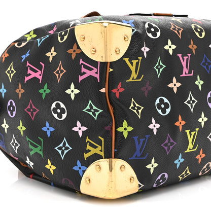 Louis Vuitton Monogram Multicolor Speedy 30 Black 9 of 11