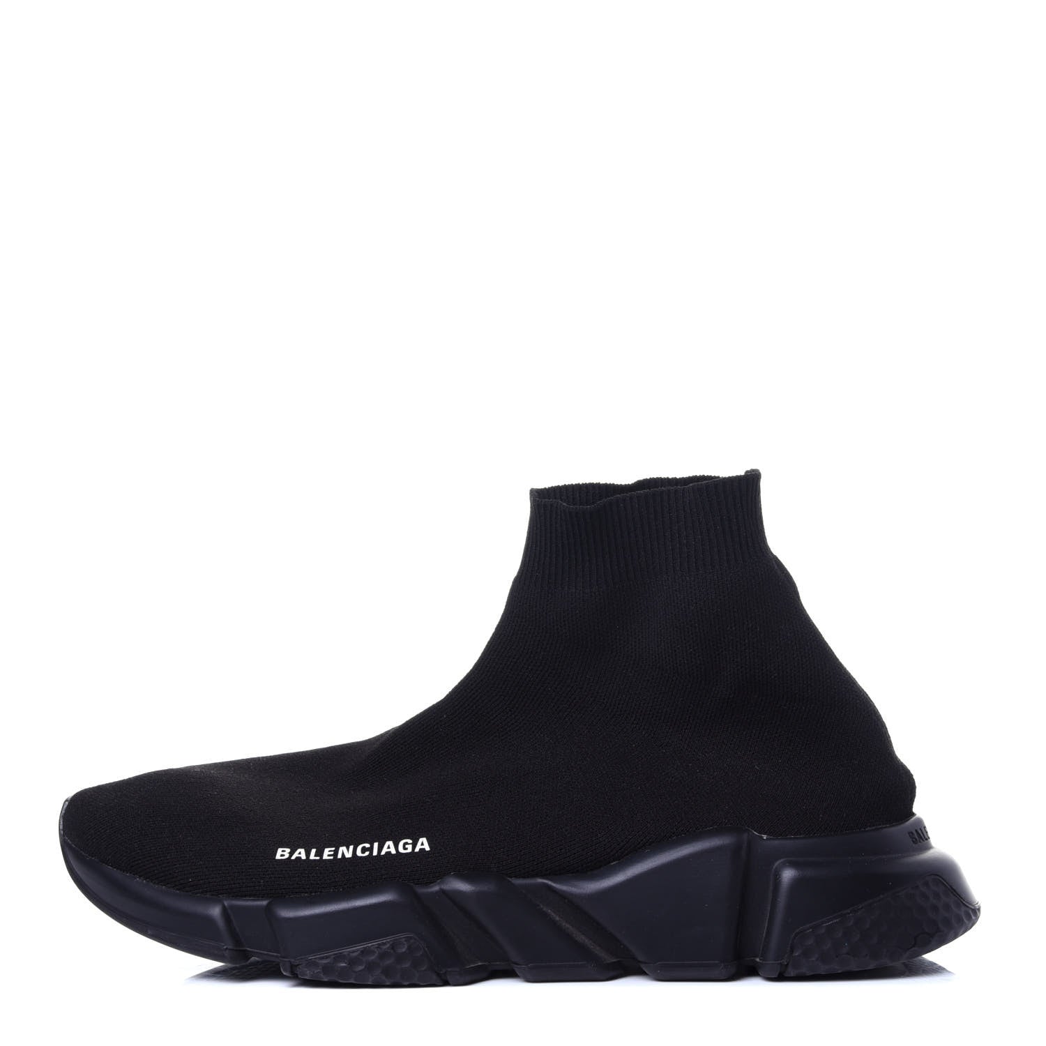 Balenciaga Neoprene Knit Mens Speed Sneakers 43 Black 1 of 11