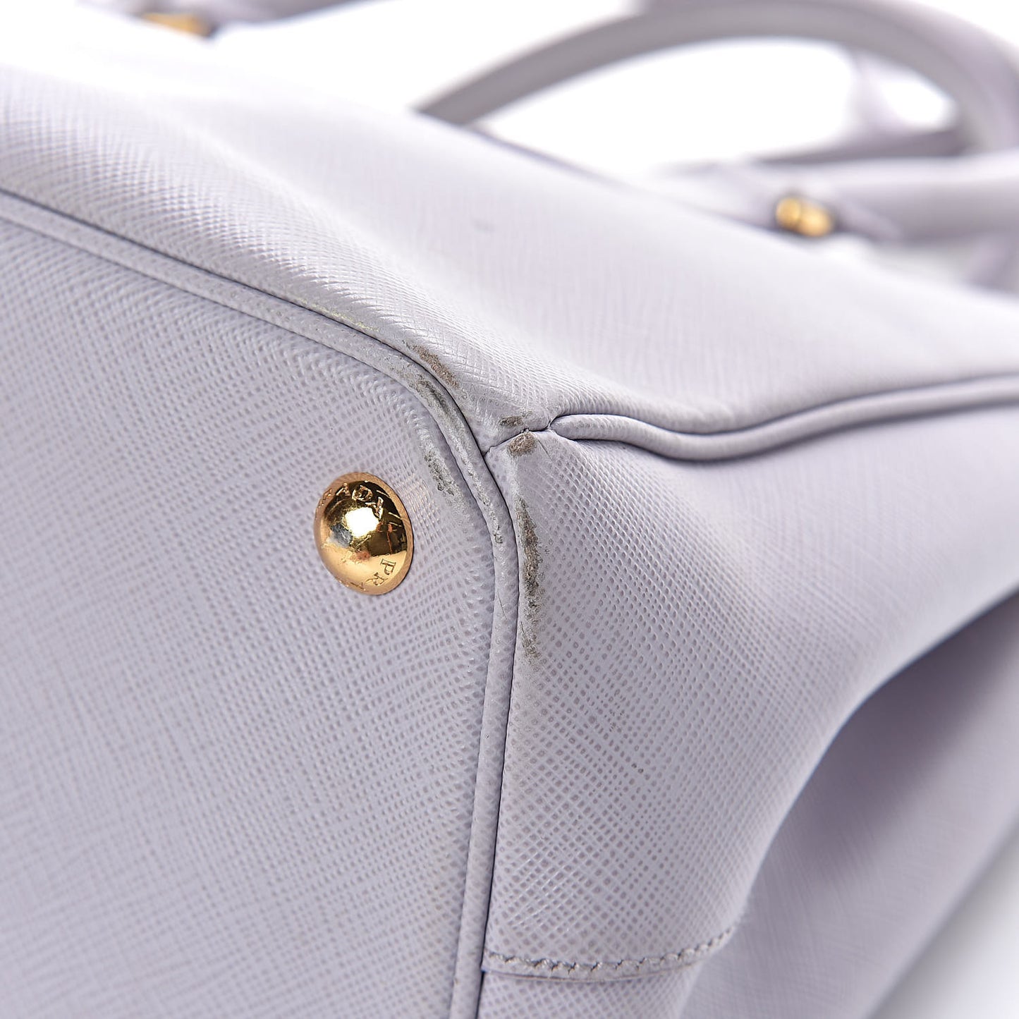 Saffiano Small Galleria Double Zip Tote Glicine