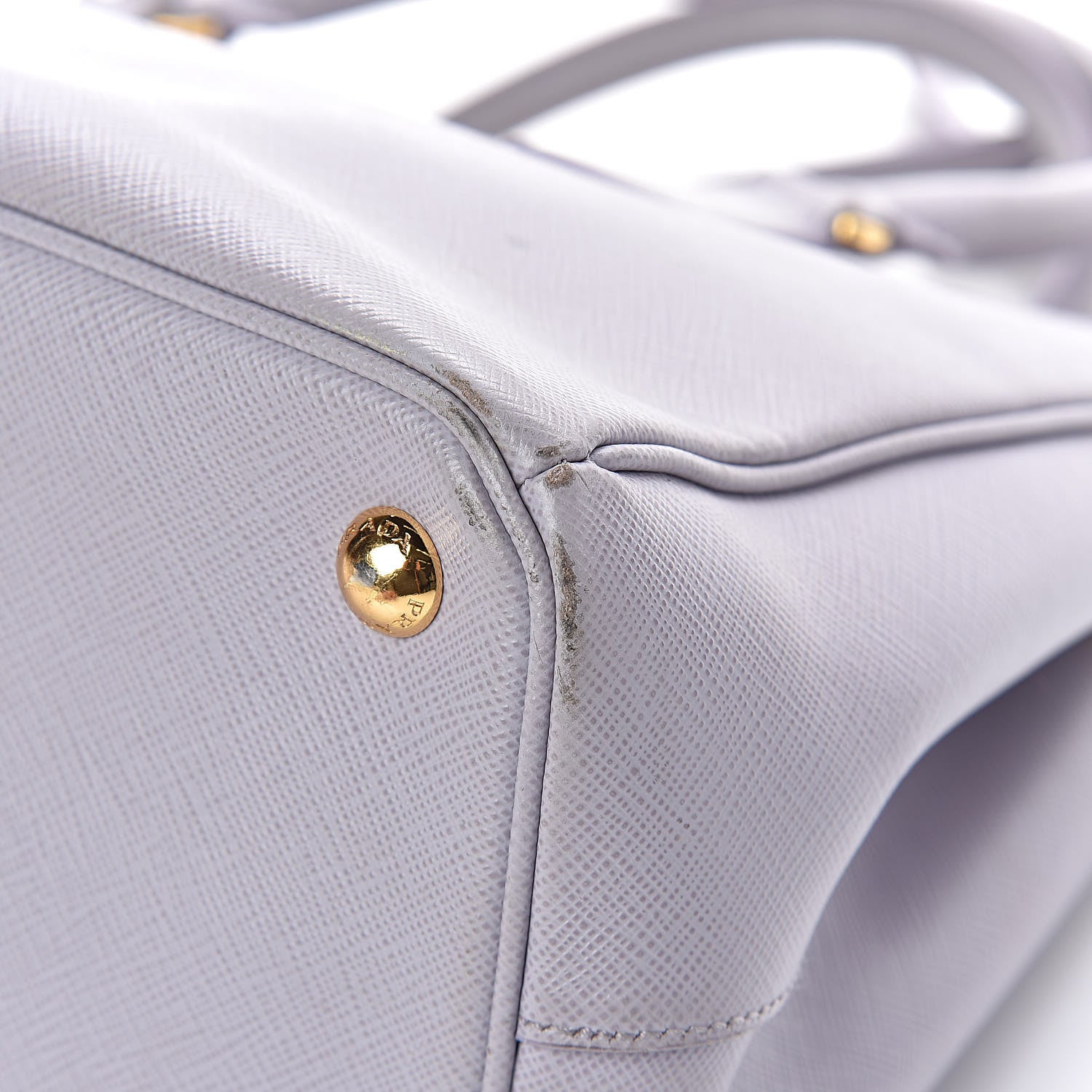 Prada Saffiano Small Galleria Double Zip Tote Glicine 9 of 13