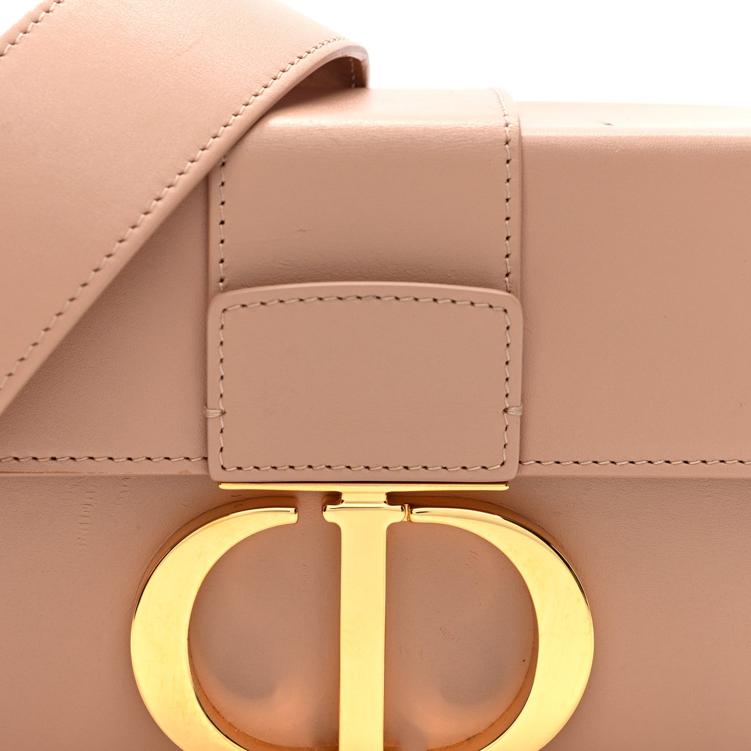 Christian Dior Smooth Calfskin 30 Montaigne Box Bag Pale Pink 7 of 9