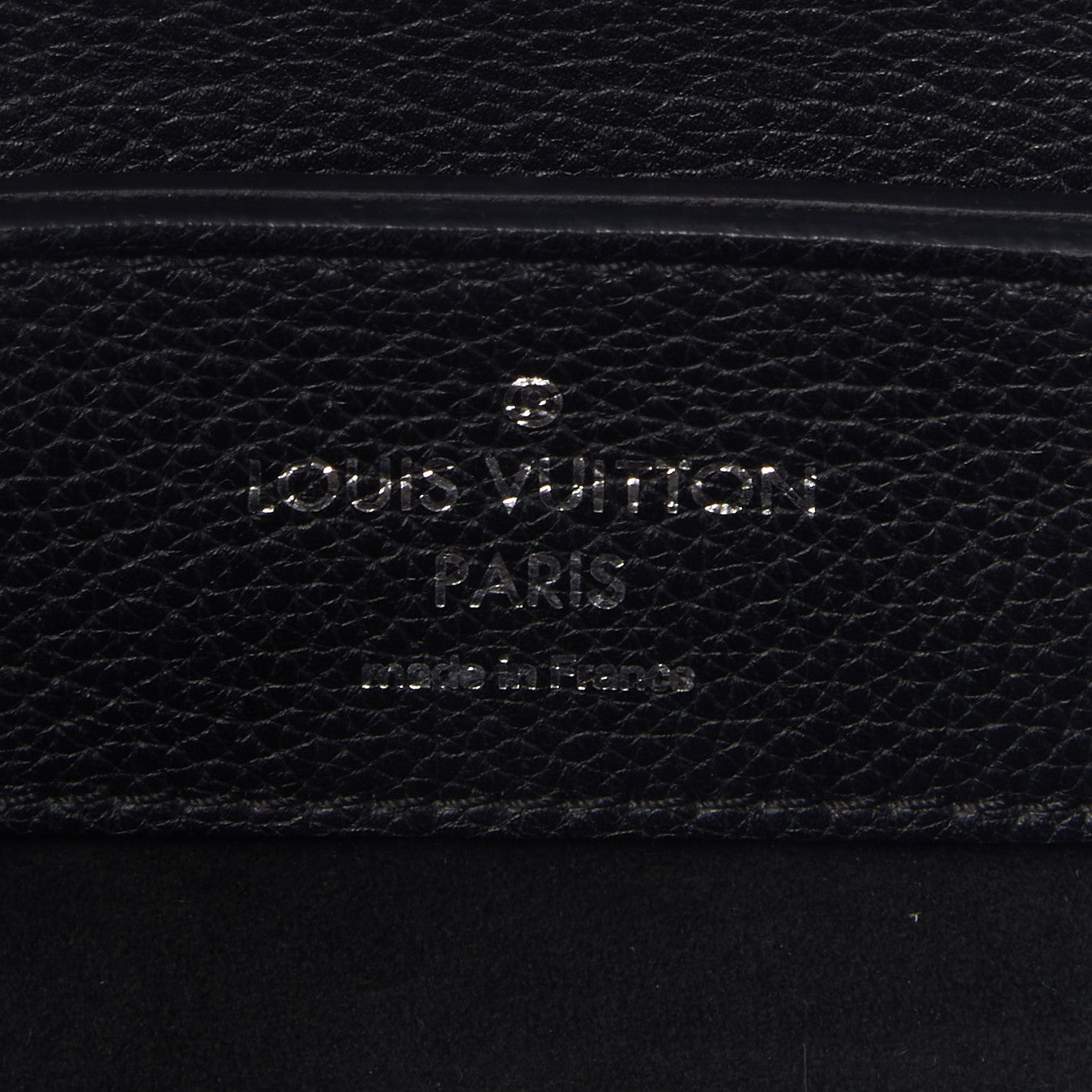 Louis Vuitton Calfskin Lockme Backpack Black 9 of 9